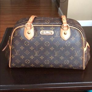 Louis Vuitton Monogrammed Montorgueil PM Handbag